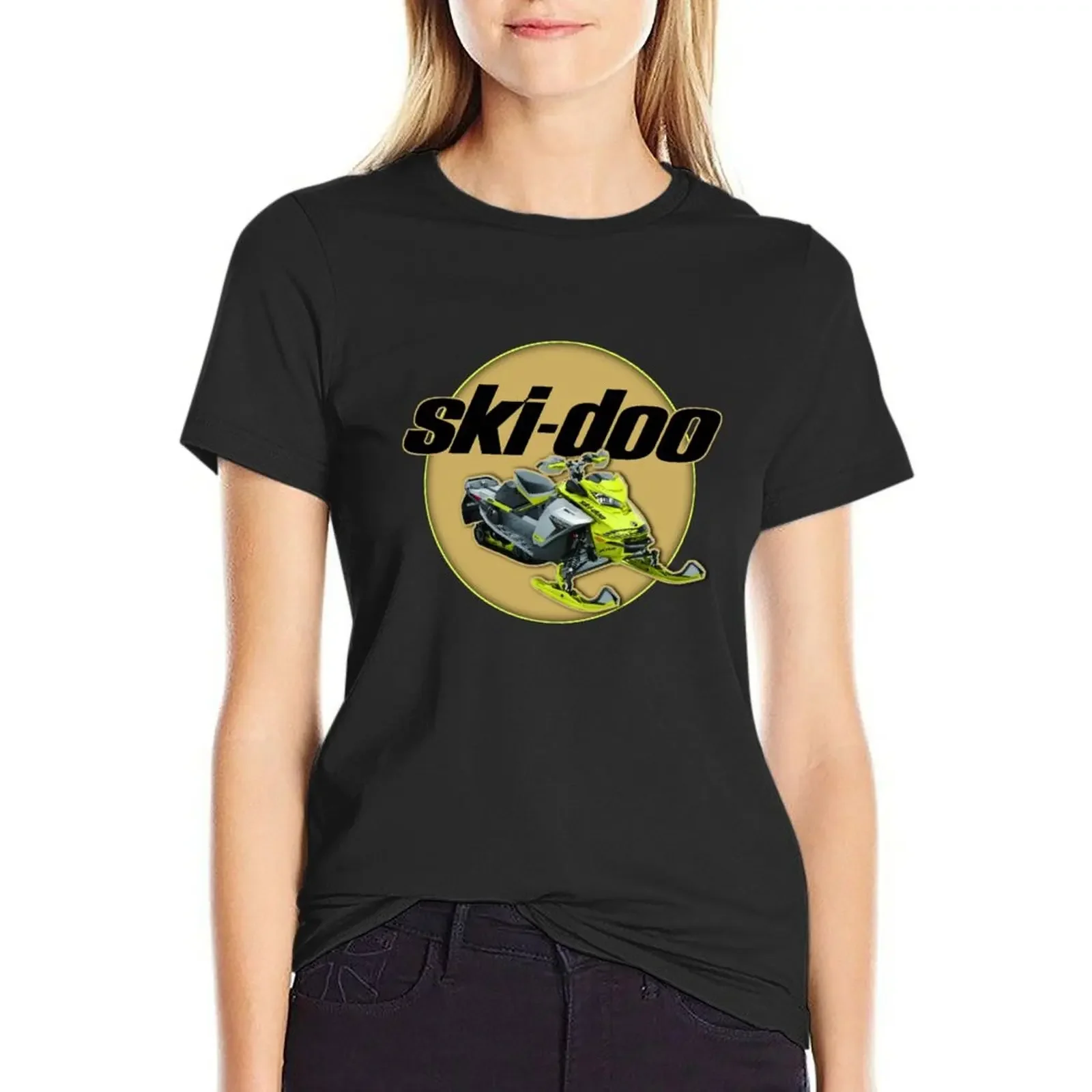 

Ski-Doo Snowmobiles T-Shirt cute tops anime ariat shirts for Women