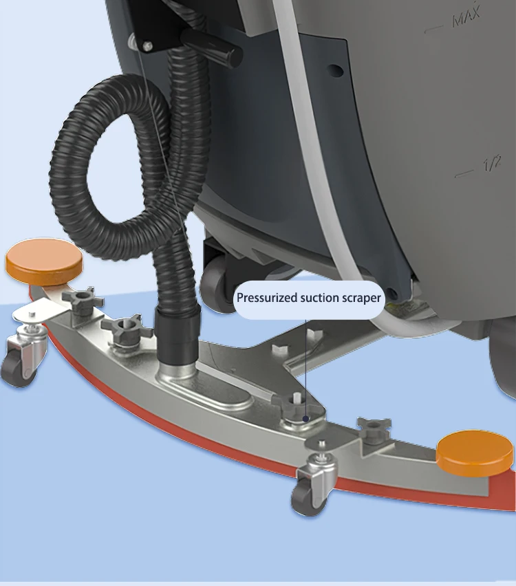 

XP530E New Compact Electric Industrial Floor Scrubber Machine 530mm Cleaning Width 2000/h Efficiency for Theme