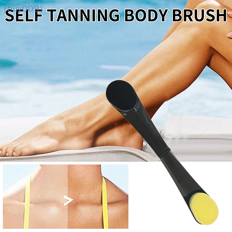 

Yellow Lotion Applicator Self Sunscreen And Tanning Back Applicator Stick Foldable Streak Free Sunscreen Back Applicator