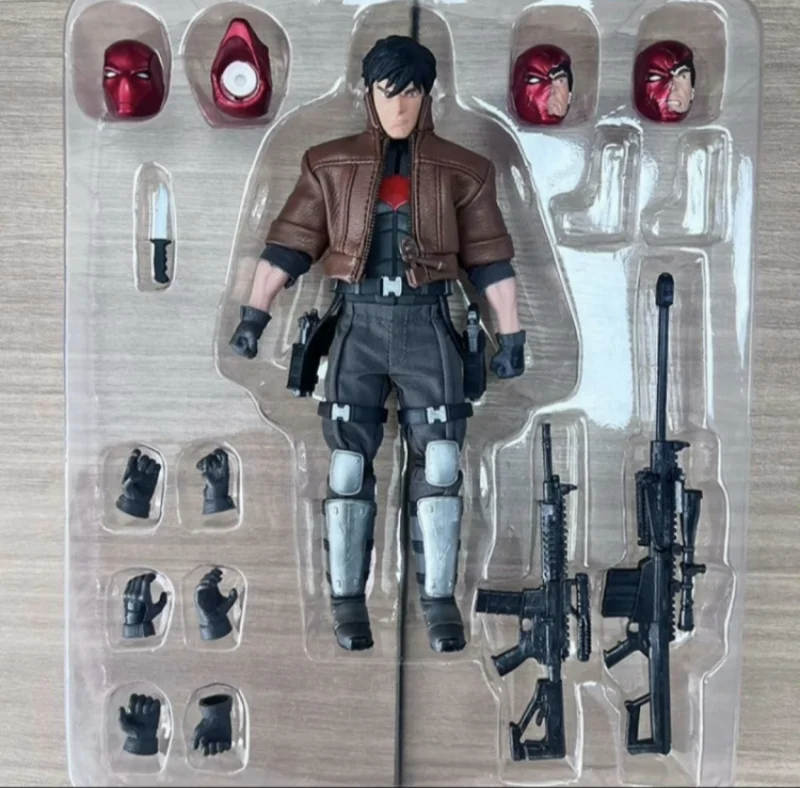 

Toysremake Trd001 1/12 красный капюшон, полный набор, мини-головоломка, аниме-орнамент, игрушки, экшн-фигурка, модель, подвижный детектив, комиксы, подарки