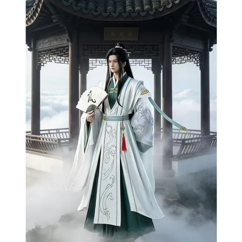 

Костюм для косплея Шэнь Цинцю из аниме «Плохие парни» (Ci Guan Anime Fu Tian Shi Qingxuan The Scum Villain’s Self) — платье Ханьфу для Хэллоуина