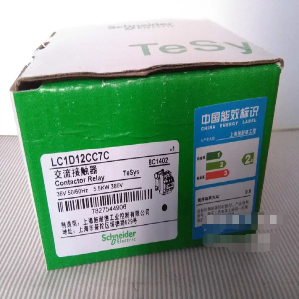 

#ll 1pc Lc1d12cc7c Contactor Ac36v Brand New Original Spot Plc