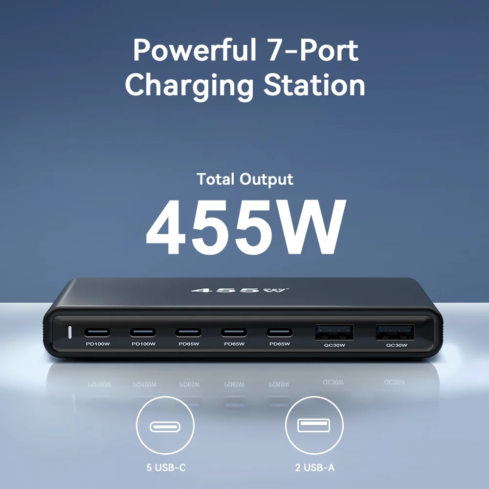 estacion-de-carga-gan-con-7-puertos-5c2a-cargador-rapido-con-multiples-puertos-usb-c-y-tecnologia-pd-qc-adaptador-de-escritorio-para-portatiles-y-tabletas