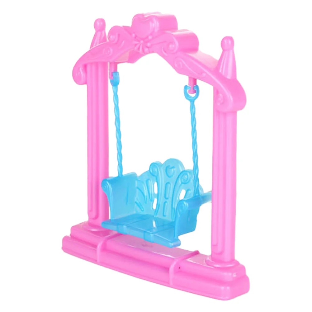 Simulatie Mini Swing Huisaccessoires Speelgoedkamer Miniatuurmodel Plastic Ambachten Ornamenten