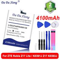  4100mAh Li3932T44P6h806139 Bateria For ZTE Nubia Z17 Lite / NX591J Z17 NX563J Battery in Stock