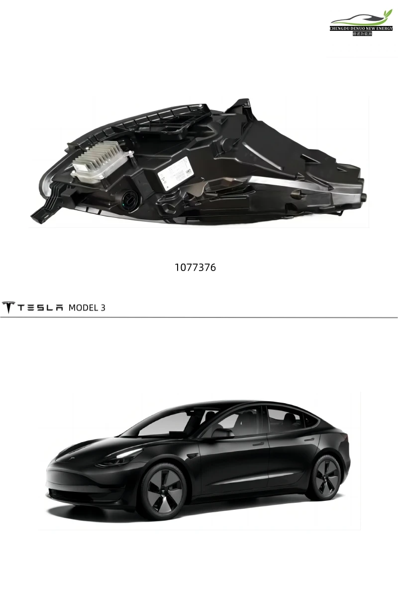 1077375 -00-C D Tesla Modelo 3/Y Faróis combinados dianteiros Modelo 3 Faróis de alta qualidade