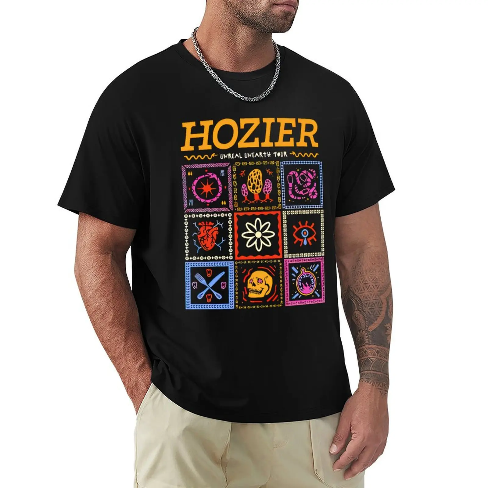 Hozier Unreal Unearth Tour Dante’s Inferno Concert T-Shirt graphic tee shirt basketball graphic tees tee shirts for men
