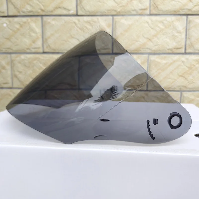 حاجب من الخوذة بنصف مادة الكمبيوتر ، عدسة مناسبة لطراز Malushen 668 أو 669 Ram4 ، أسود قوس قزح واضح أورورا قناع أحمر