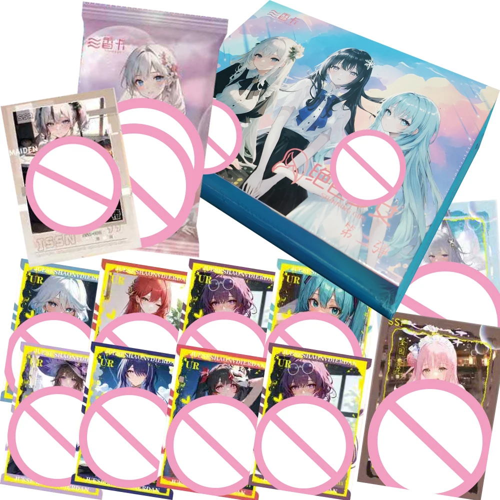 

Коллекционные карточки «Потрясающие Девушки»: Изысканные и креативные высококачественные карточки-персонажи в стиле аниме для игр, подарок на Рождество