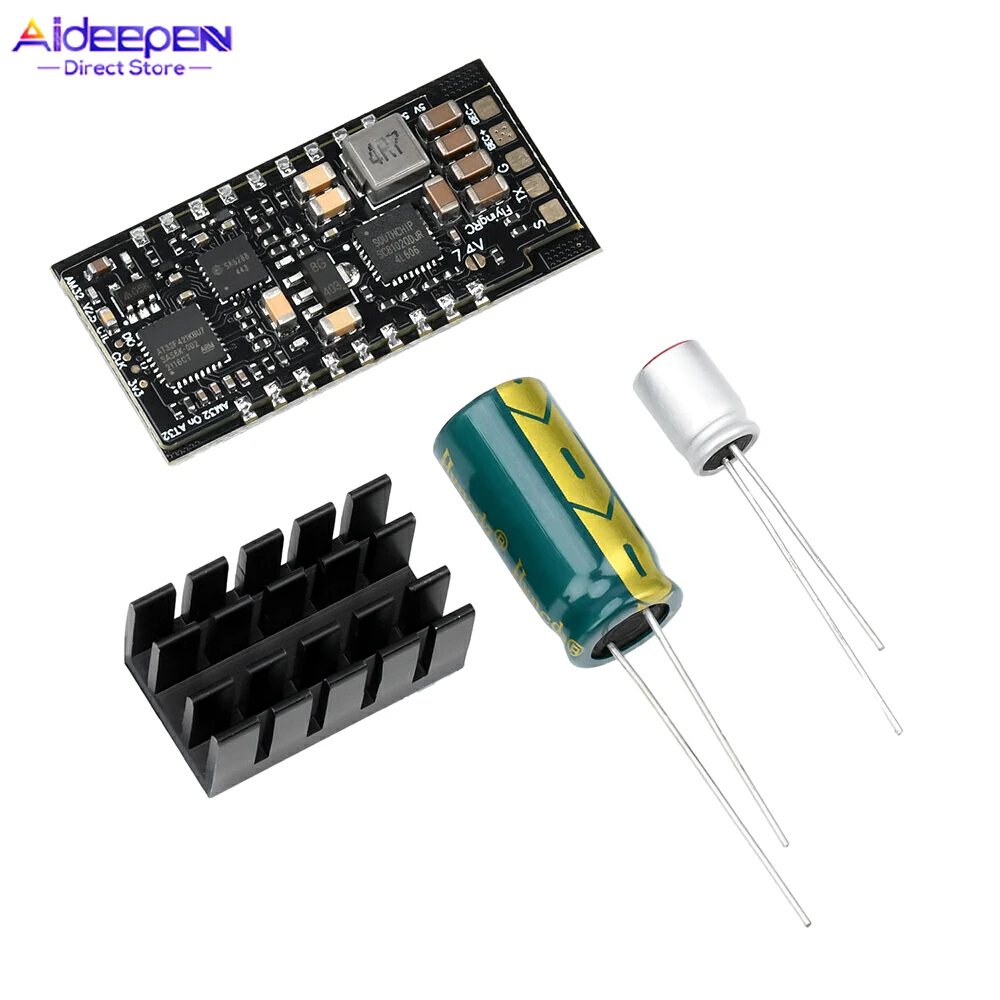 Controlador electrónico de velocidad de Motor sin escobillas 3 ~ 6S AM32, controlador de velocidad de Motor BEC para vehículo aéreo FPV