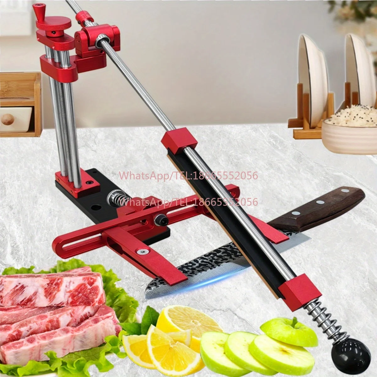 

Профессиональный ручной инструмент для заточки угла с регулируемой ценой, многоугольное вращение, оснащенный 4 алмазными шлифовальными камнями