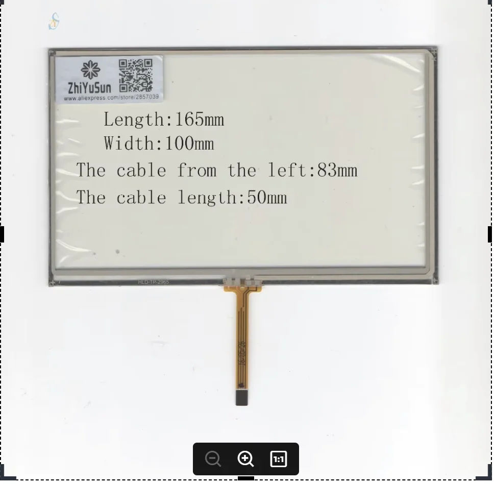 7inch 4 line For Car 7018D DVD touch screen panel   this is compatible    TouchSensor FreeShipping