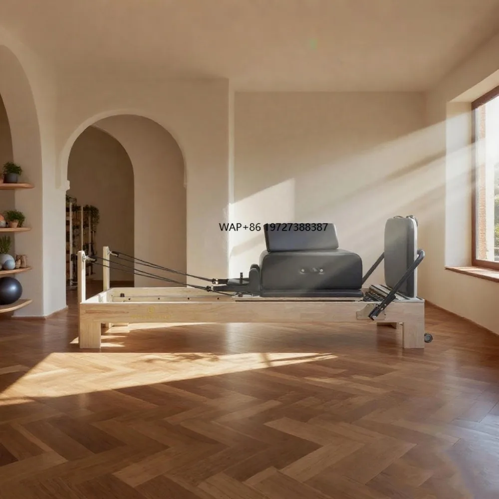 

Студия Премиум Пилатес Реформер Комплект Премиум Дубовое Дерево Пилатес Кровать Реформер Машина Бочка Кресло Корректор позвоночника в продаже