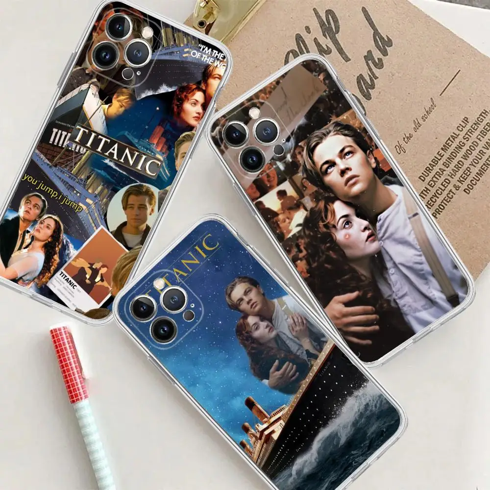 T-Titanic-Movie Phone Case For IPhone 15 14 13 12 Mini 11 Pro XS Max X XR SE 6 7 8 Plus Soft Silicone Cover