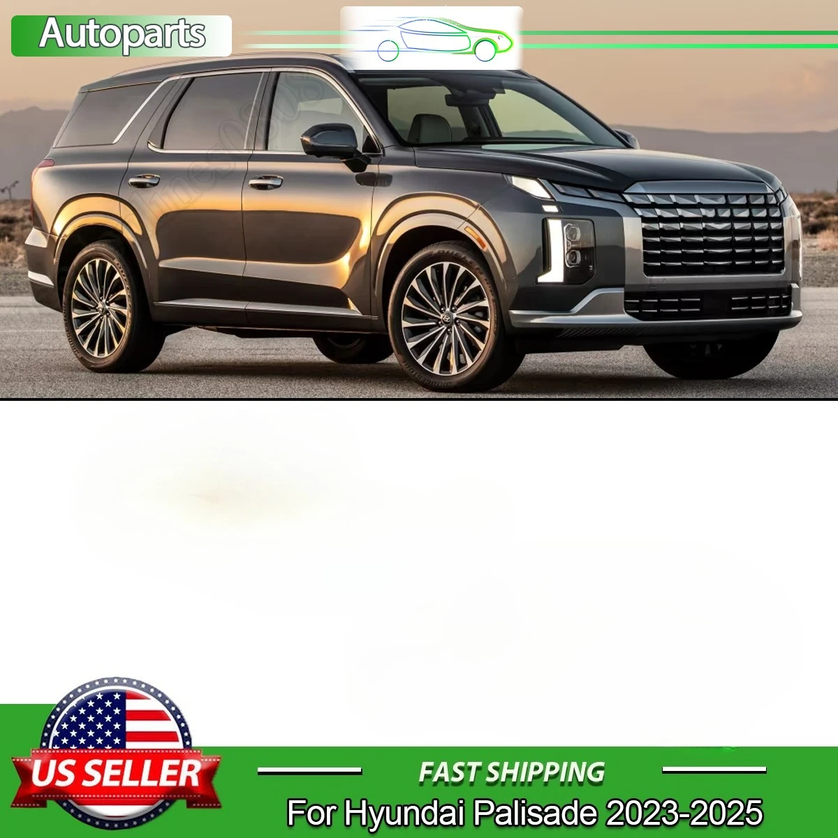 Side Marker Light LED Left or right Side Fit Hyundai Palisade 2023 2024 2025 replace for 921A1S8500 position light parts