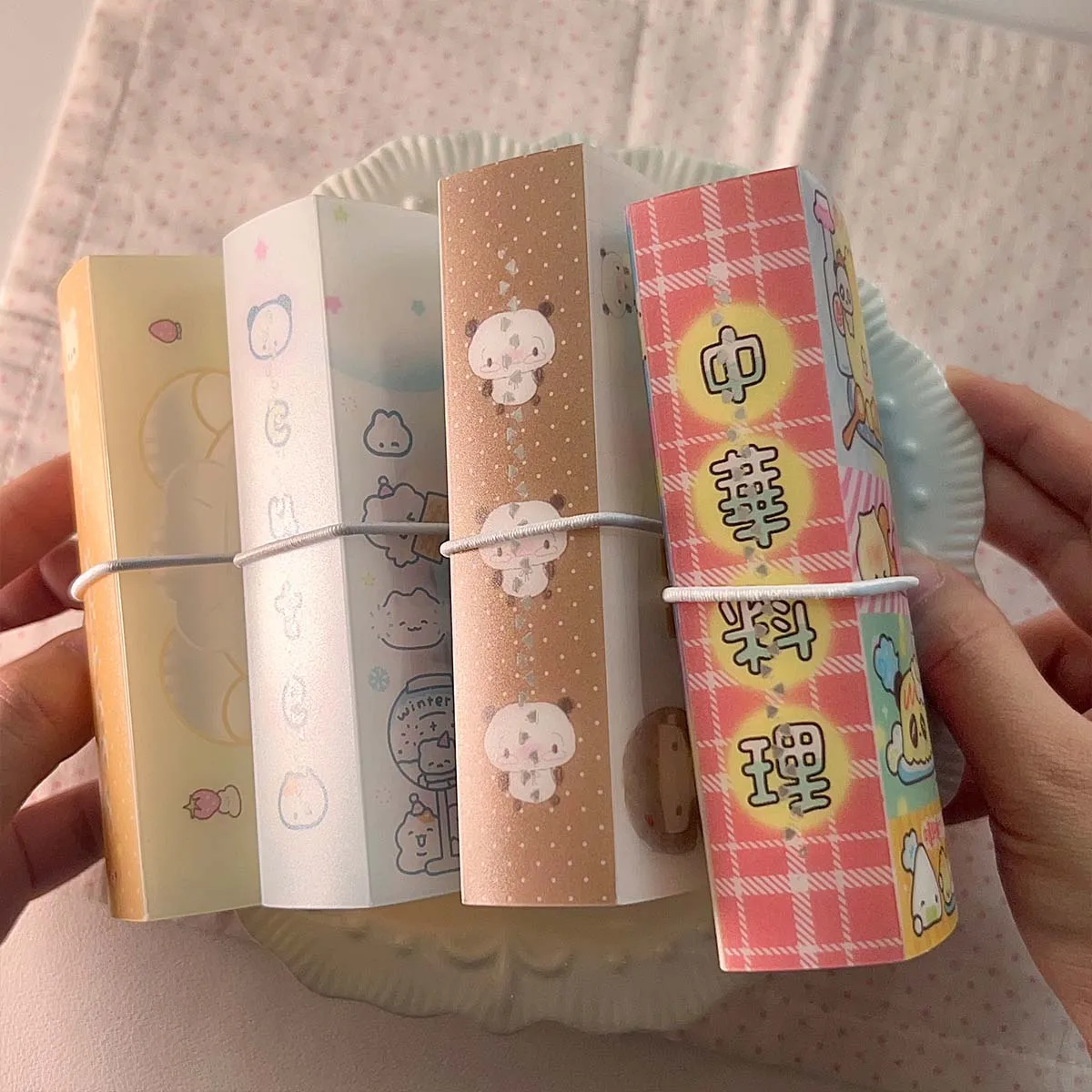 M5 Organizer Album Cute Stickers Organizer Notes Idol Cards Photos Name Card Holder Minimalist Style Storage book