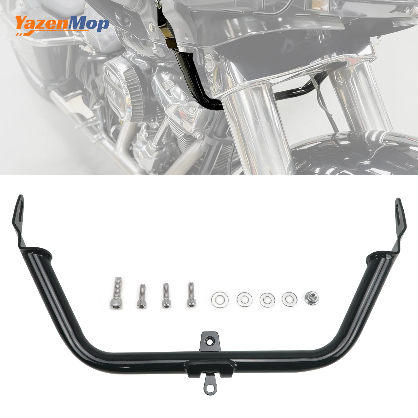 

Road Glide Black Replacement Fairing Mount Brackets Fits Harley 2015-2023 Road Glide Models