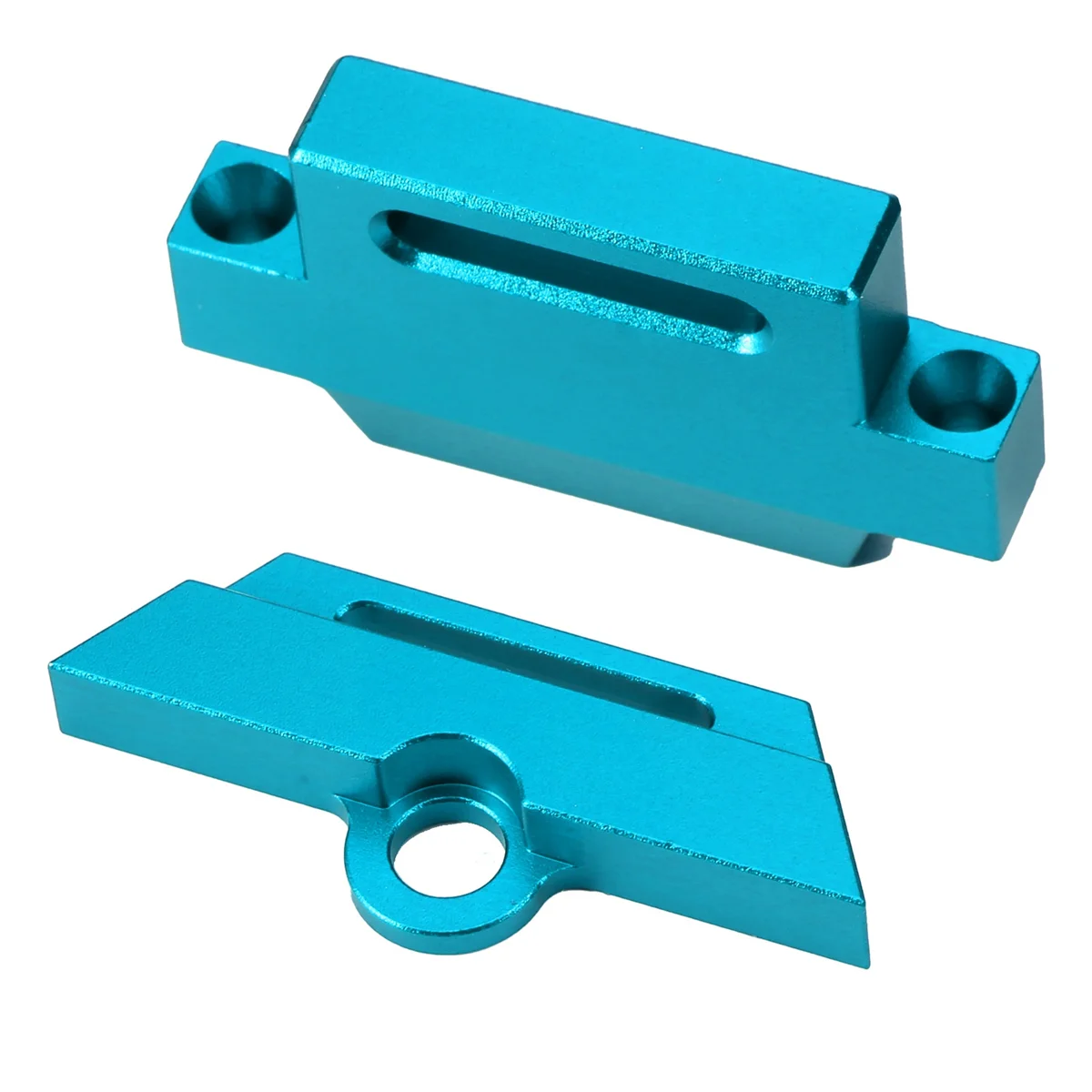 Metal Battery Holder Mount Hold Down for 1/10 Traxxas Slash 2WD Chassis Upgrade Parts Blue