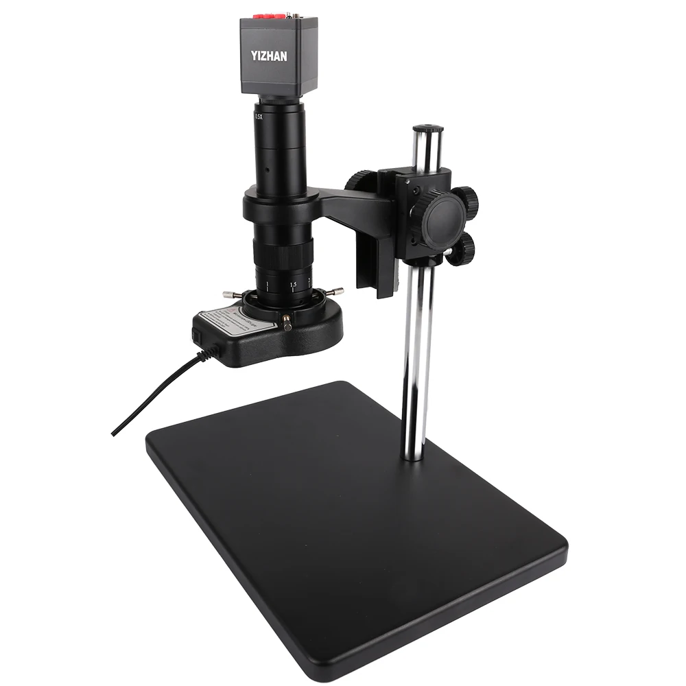 YIZHAN VGA Monocular Microscope Industrial Camera 180X Zoom Lens Industrial Appearance Inspection PCB Soldering