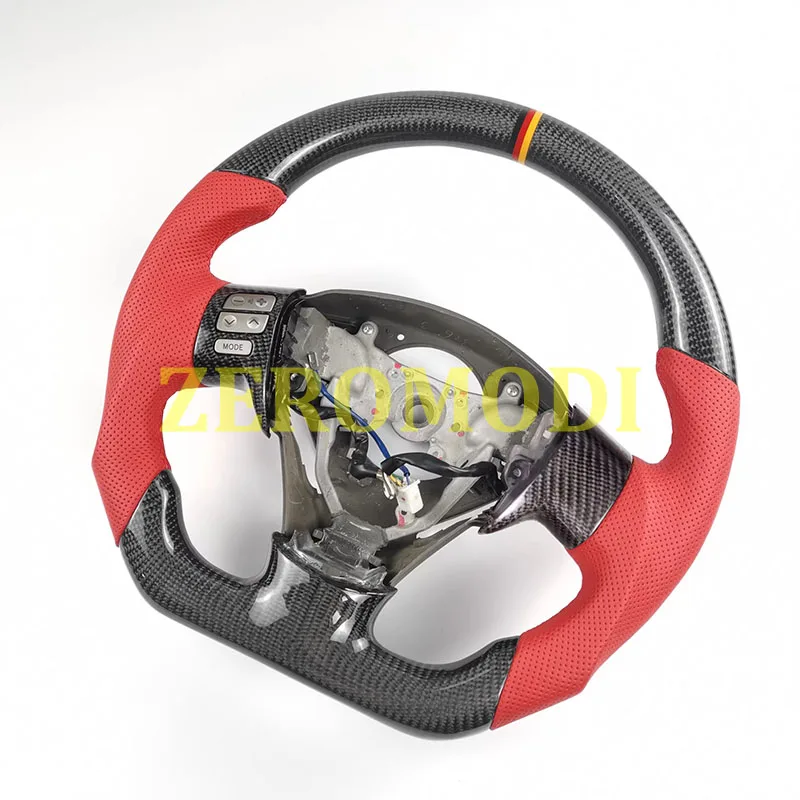 

Real Carbon Fiber Steering Wheel with Leather for Toyota Corolla 2010-2013