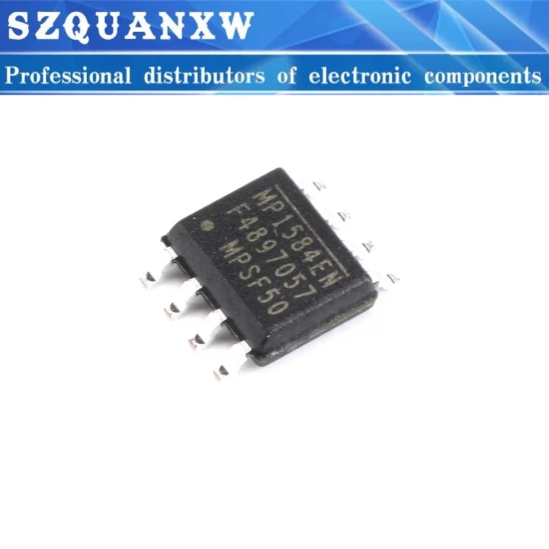 10pcs MP1584EN MP1584 MP1584EN-LF-Z SOIC-8 1584 SOIC8 Switch Regulator 3A 1.5MHz 28V Asynchronous Step-down Buck