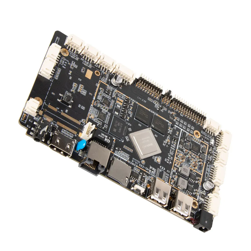 Материнская плата AI PCBA RK3288, четырехъядерная плата, 4G SIM-карта для управления цифровыми вывесками, встроенная рука, материнская плата RK3288
