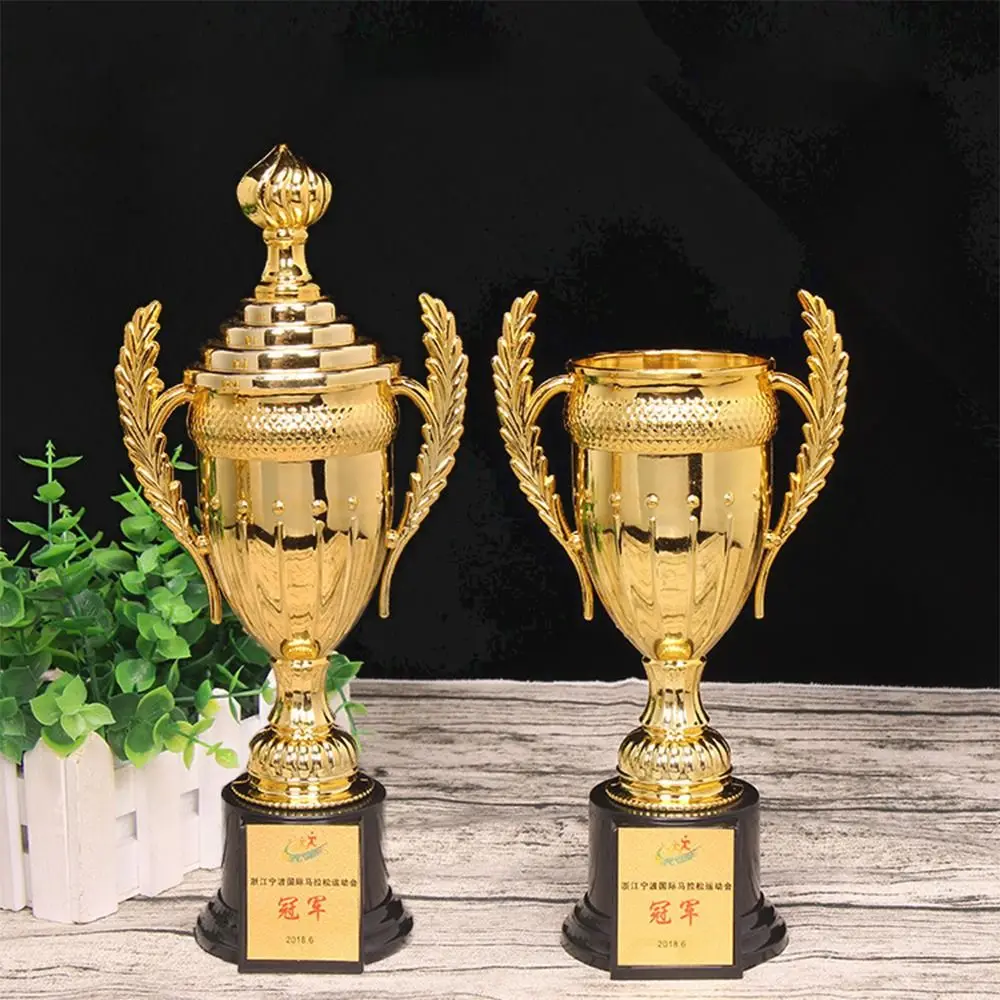 Children's Trophy Awards Competition Soccer School Rewarding Supply Winner Award Trophy Toy Plastic Model Small Prize Cup