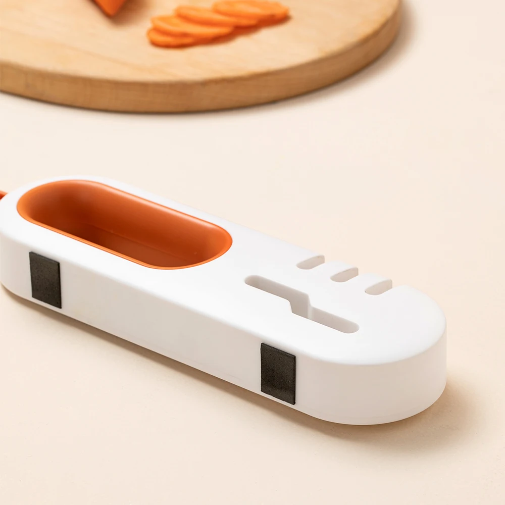 Pengasah pisau profesional 4 in 1, mesin bor pengasah gunting batu asahan dapur Multi 4 in 1