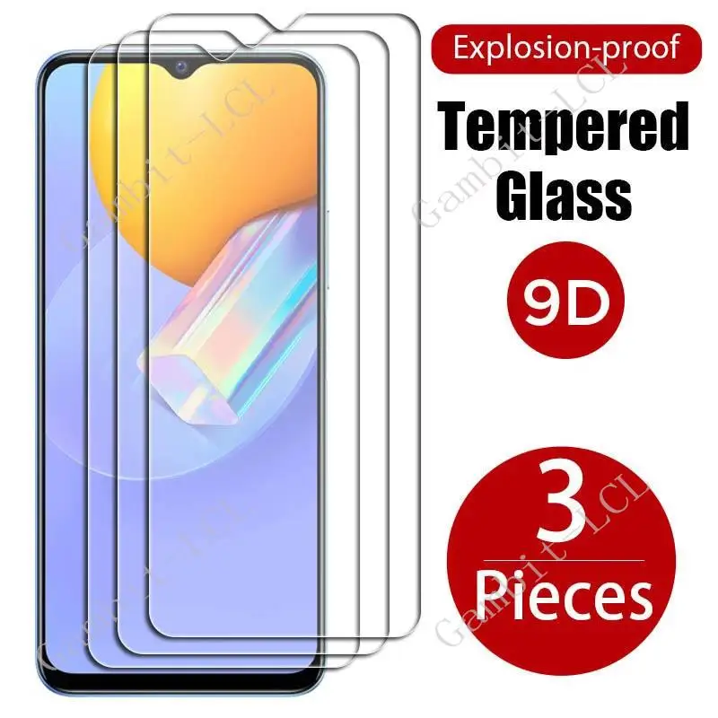 3PCS For Vivo Y22s Y30 5G Y33 Y32t Y33T Y33e Y33s Y35 4G 2022 Y52t Y55 Y72t Y73t Y75 Y75s  Screen Protector Tempered Glass Film