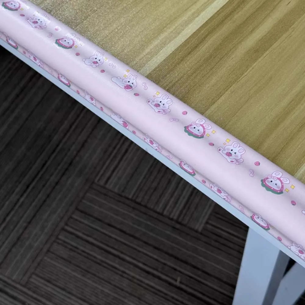 شريط ناعم مضاد للتصادمات للأطفال على الوجهين شريط كرتوني NBR حافة زاوية بدون أثر بيج ركن حماية مضاد للتصادم