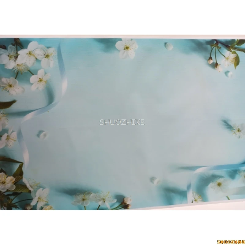 SHUOZHIKE vinilo personalizado fotografía telones de fondo accesorios Festival de cumpleaños para niños paisaje tema accesorios de estudio fotográfico ZL-01