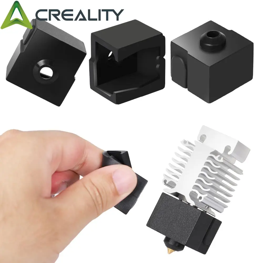 Creality Ender 3 V3 SE 0.4mm High-Speed Brass Nozzles+Silicone Sock for Ender 5 S1/M6/Ender 7 3D Printer