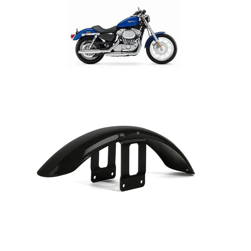 Front Fender Mudguard Cover For Harley Sportster XL 883 1200 Motorcycle  Acsessories