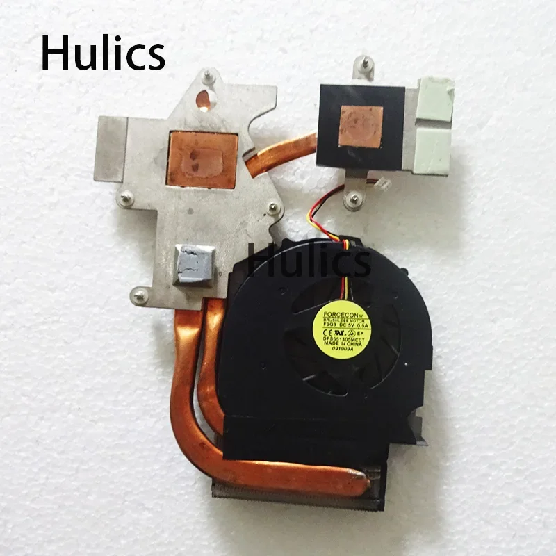 Hulics Utilizzato Per Acre Gateway NV53 Ventola Di Raffreddamento Del Computer Portatile Riscaldamento 60.4FM10.001