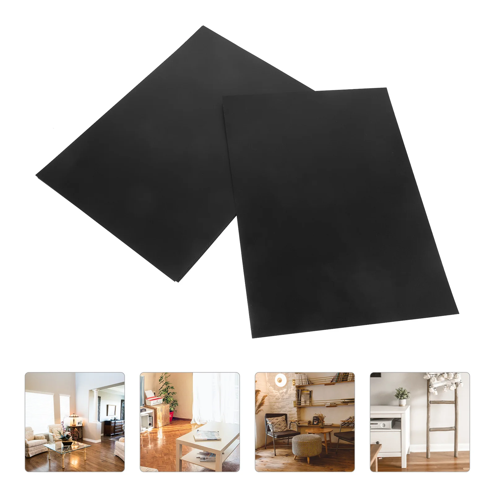 10 Pcs A4 Flame Retardant Plastic Sheets for Sheets For Moldable Plastic Sheets Crafts Crafts White Matte Finish