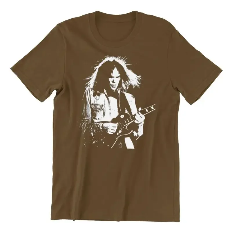 Neil Young T Shirt Grunge 2024 Size S 5Xl Music Band