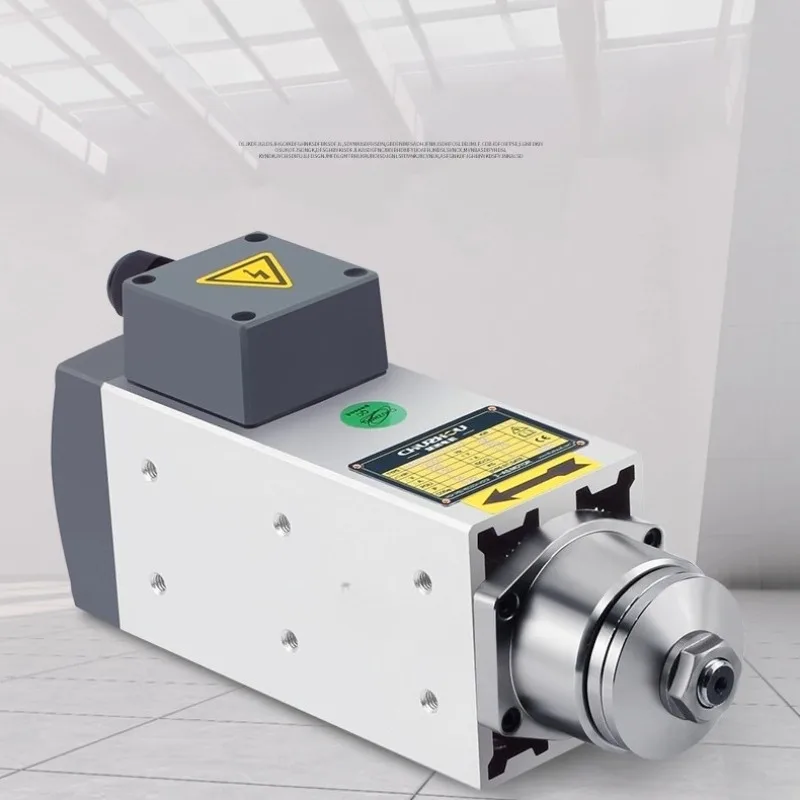 220V/380V1.1KW High-speed Motor Woodworking Saw Blade Grinding Wheel Clamping Spindle Air-cooled Three-phase Motor Accessories