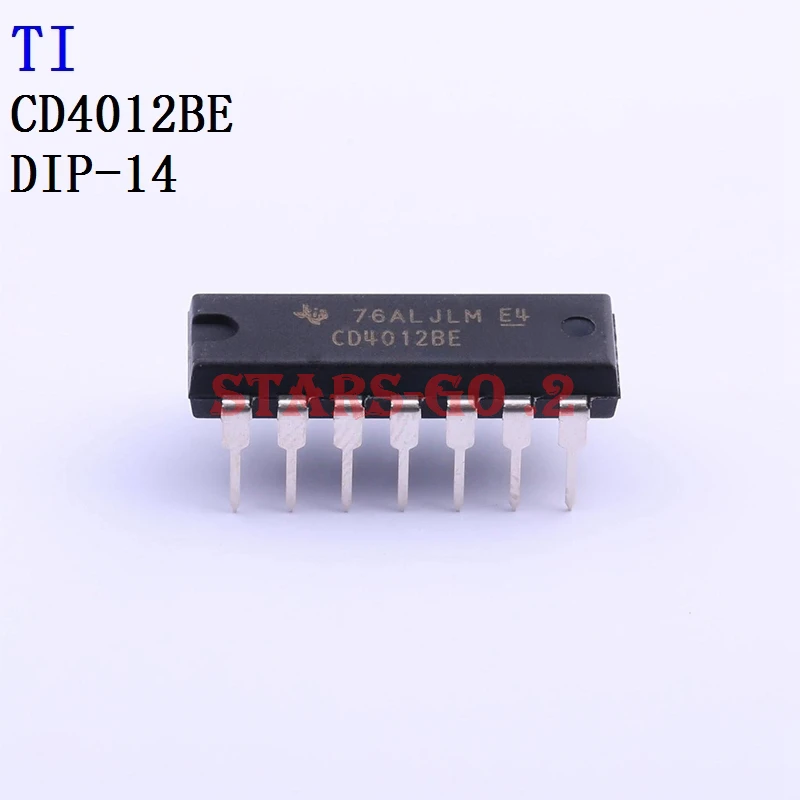 5PCS CD4012BE CD4012BM CD4012BPWR TI Logic ICs