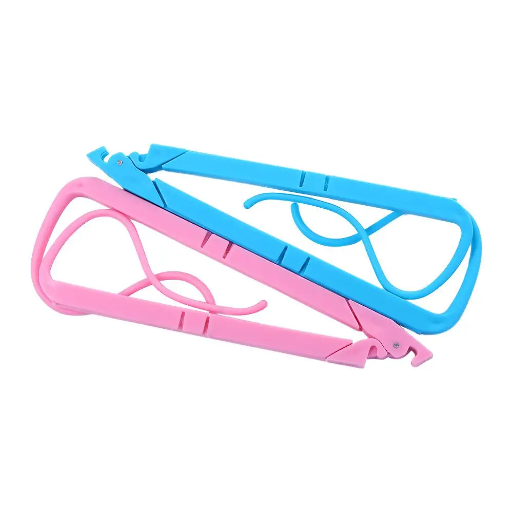 

Pink Blue Portable Clamp Reader Tool Hand Free Organizer Book Reading Support Clip Bookends Book Holder Reading Bracket