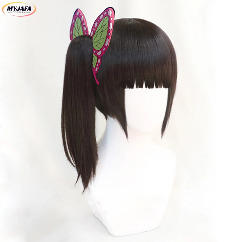 Alta qualità Kanawo Tsuyuri Kanao parrucca Cosplay resistente al calore capelli Anime parrucche Cosplay + cappuccio parrucca