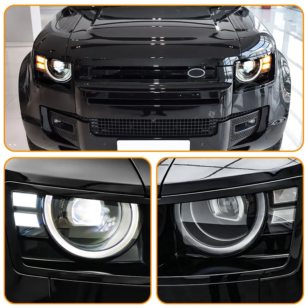 2026 New Style LED HeadLight For Land Rover Defender 2020-2026 Front Lamp Car Parts