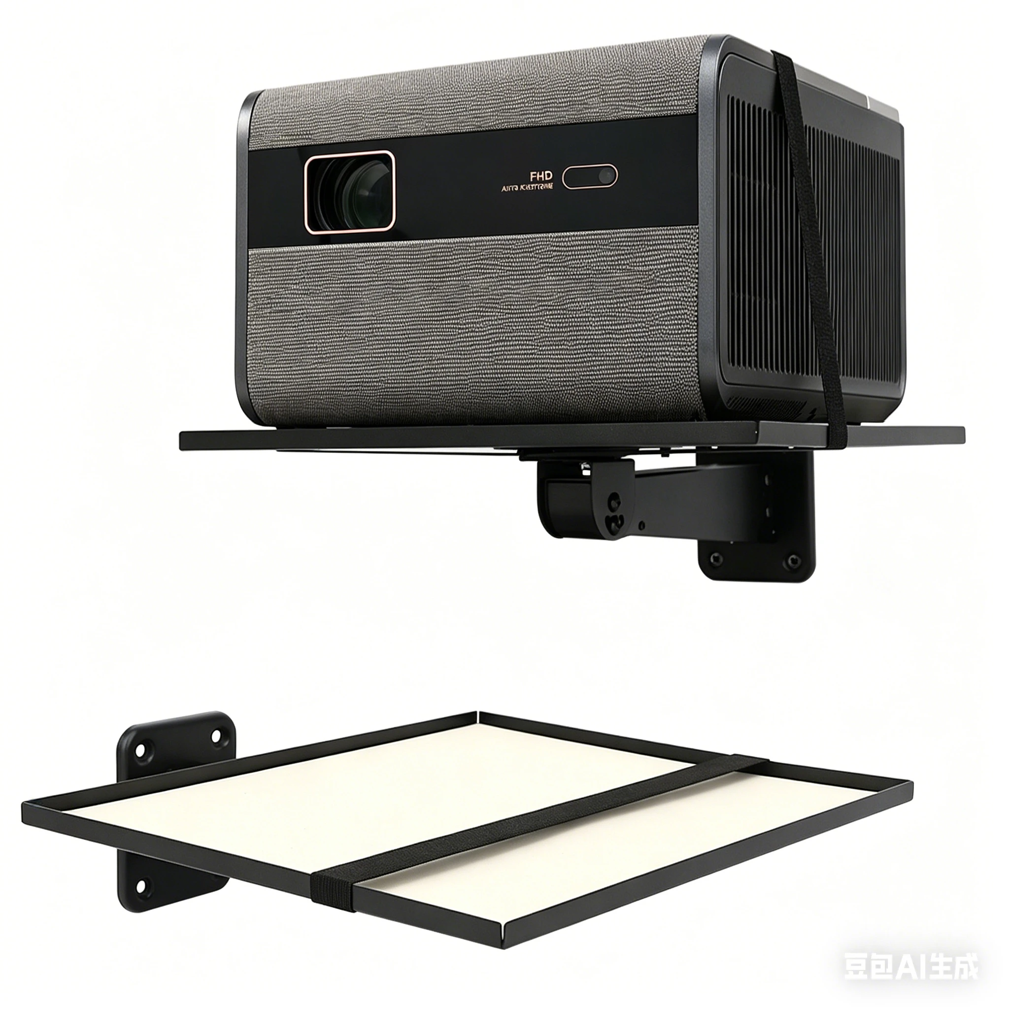 ditong-wall-mount-non-punching-stand-for-home-theater-projetor-accessories-for-j10-td98-hy300-l007-xgimi-beamer