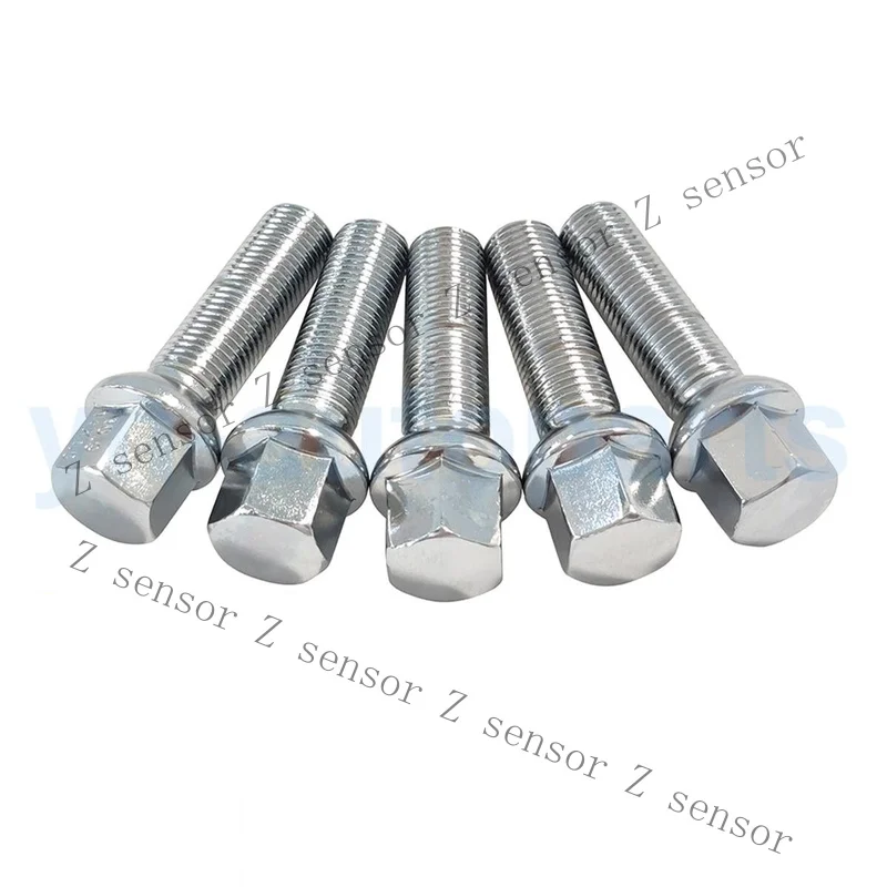 Z+ 5PCS Chrome Wheel Lug Bolts Nuts for Benz E63 S AMG GLE320 GLE400 GLS400 GLS500