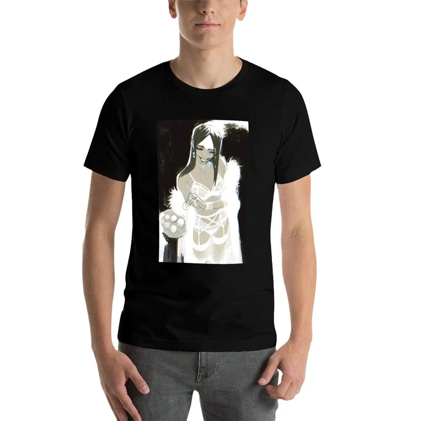 للقميص الفاخر تي شيرت رجالي تي شيرت جرافيك رجل قطن عتيق قميص رجالي جيس تي شيرت #3