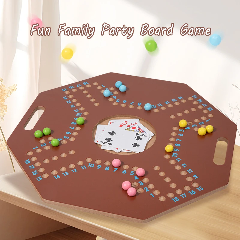 

Arabic Poker Cards Board Game Kid Logical Thinking Challgeng intellectual Toy Foldable Funny Family Party Social Table Game Gift