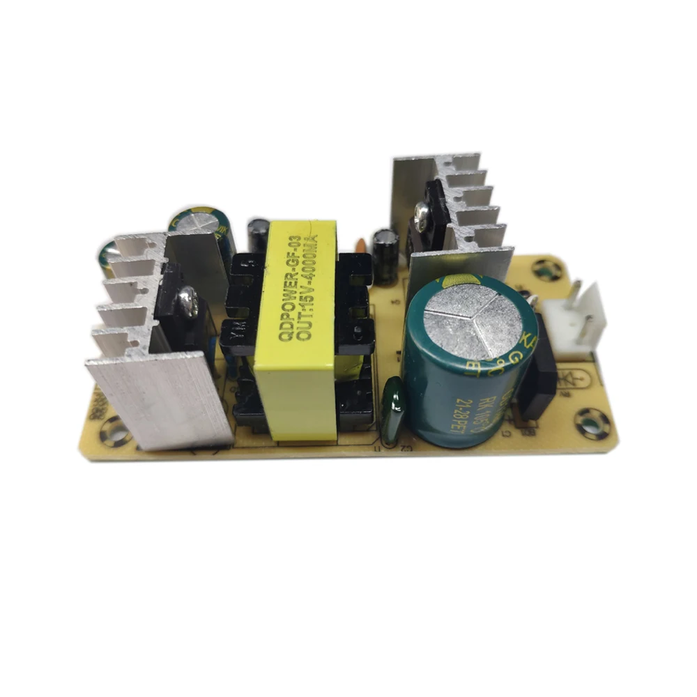 Switching Power Supply Board AC-DC Convertor 15V 4A Power Supply Module60W Power Module Raw Board 87% Conversion Efficiency