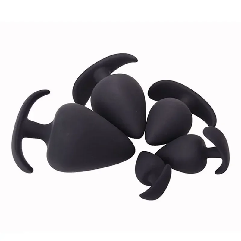 Silikon-Anker-Analplug, großer Buttplug, Anal-Erotik-Sexspielzeug für Männer und Frauen, 5 Größen zur Auswahl, Drop Shipping