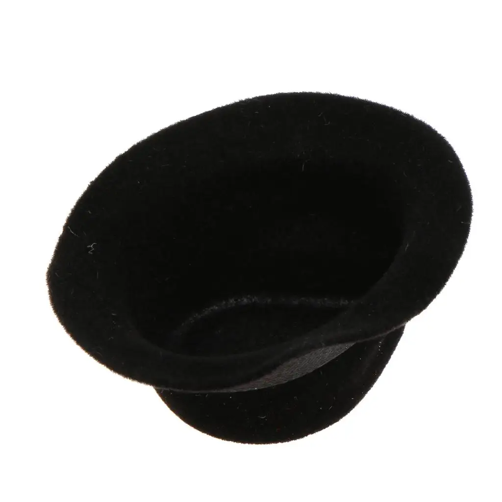 Cappello a bombetta nero 1/6 per accessorio per action figure Dragon da 12 pollici