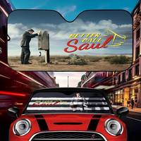 Better Call Saul Photo Car Windshield Sun Shade Car Sun Visor Protector Aluminum Foil 51.2 X 27.5 In