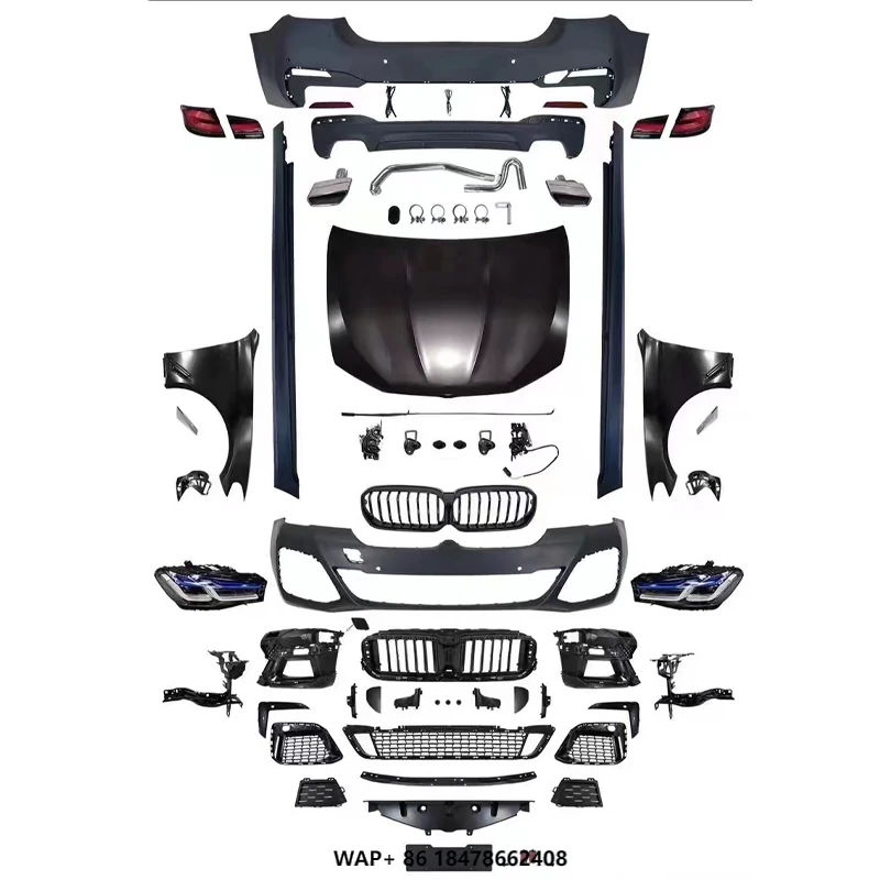 

Car Bumpers for 5 Series F10 F18 Upgrade M5 520 525 530L Body Kit Front Bumper Rear Bumper Side Skirts Fender 2011-2017